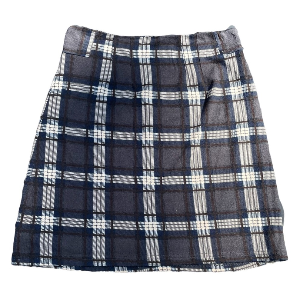 41Hawthorn Plaid Skirt, Size M